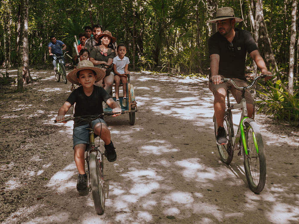 Ticket to archaeological zone of Cobá